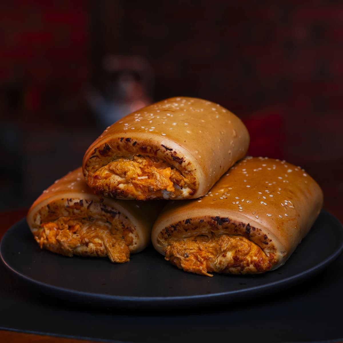 Bauru de Frango com Cheddar