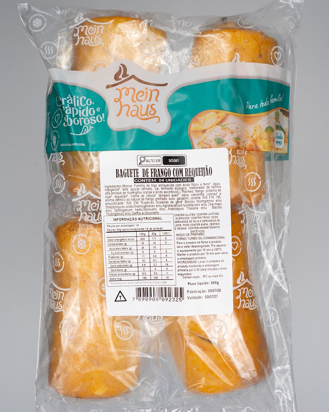 Baguete de Frango e Requeijão — imagem 2