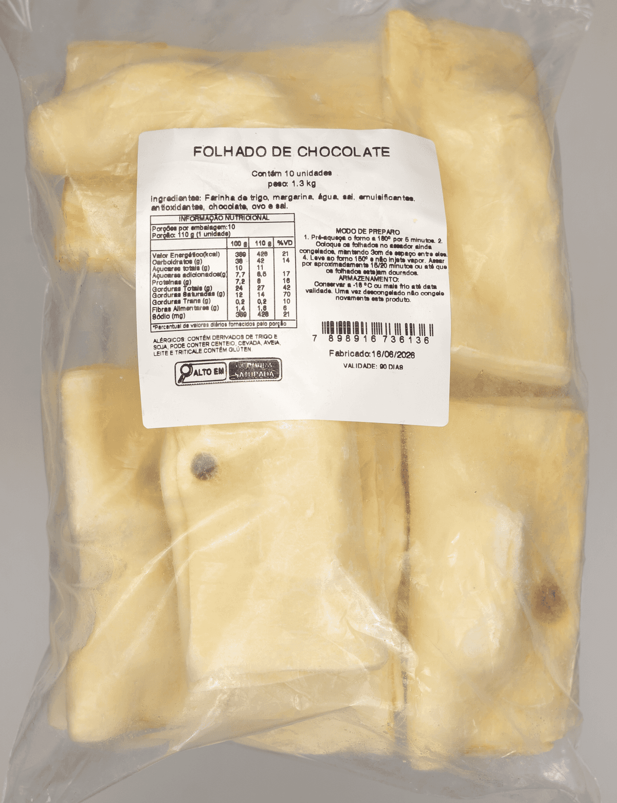 Folhado de Chocolate — imagem 2
